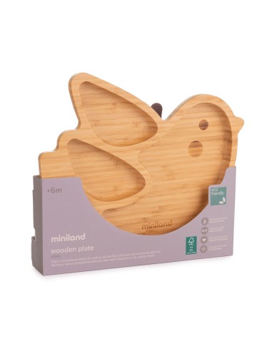 Plato BLW con ventosa - Pollito