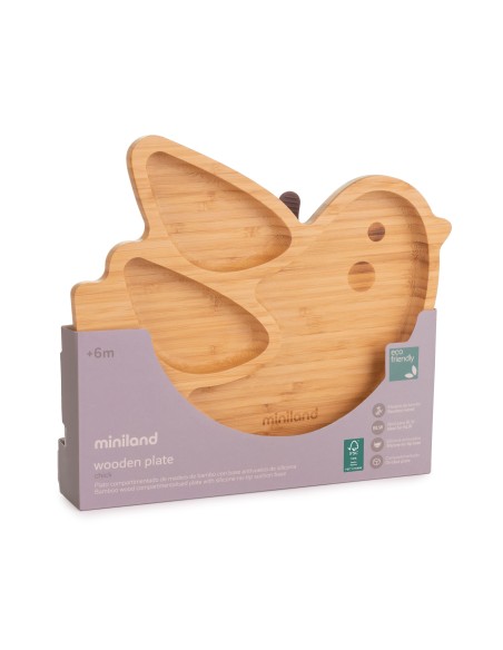 Plato BLW con ventosa - Pollito