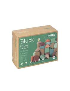 Construcció de suro - 40 peces