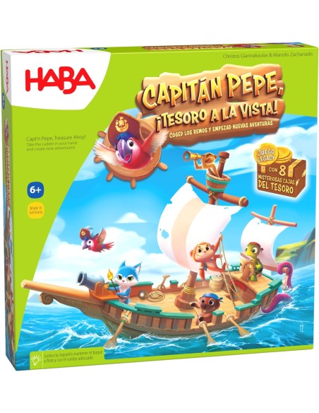 Capitán Pepe, ¡Tesoro a la Vista! - Juego de mesa