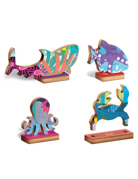 Woody Puzzle - Océano