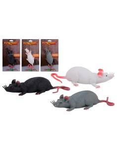 Rata blanda de juguete