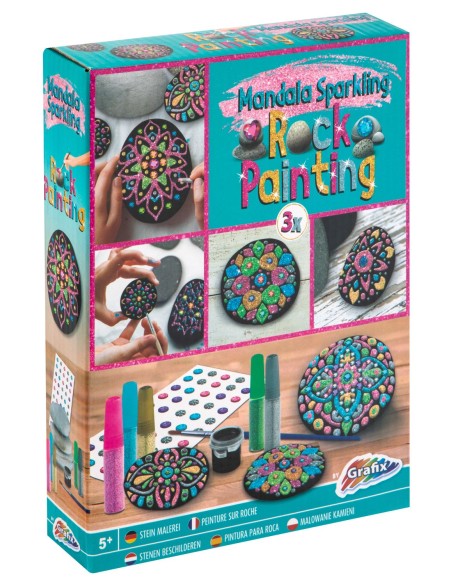 Pintar mandalas en piedras