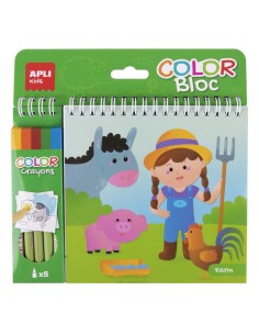 Libro para pintar con ceras...