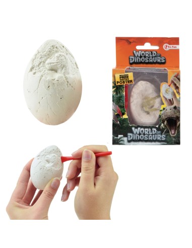 Huevo excavación de Dinosaurio