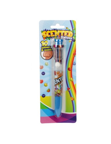Bolígrafo de 10 colores con aroma