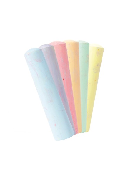 Tizas y plantillas de dinosaurios