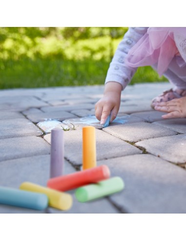 Tizas y plantillas de dinosaurios