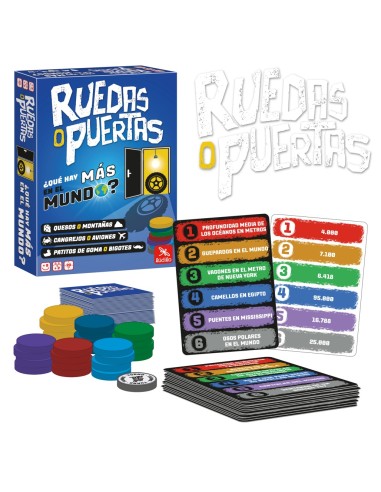 Ruedas o Puertas - Joc de taula