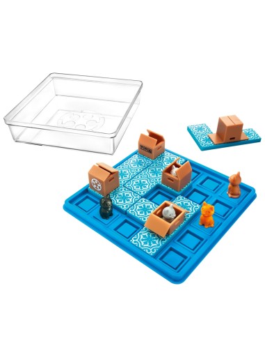 Gatos y Cajas - Juego de lógica