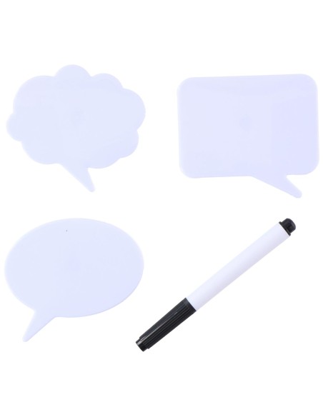 3 cuadernos de notas magnéticas con rotulador