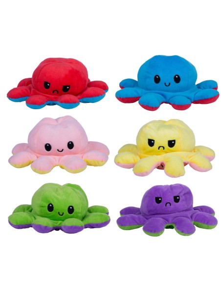 Pulpo con emociones reversible