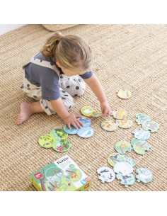 Puzle Trío Animales y su... 2