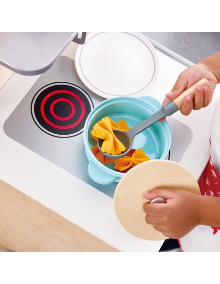 Set cocinar y servir de juguete