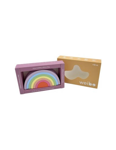 Nature Rainbow Pastel - Joguina apilable