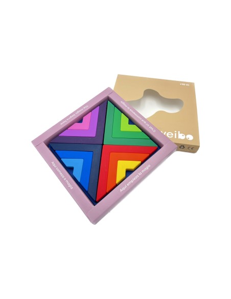 Rainbow Puzzle - Joguina encaixable