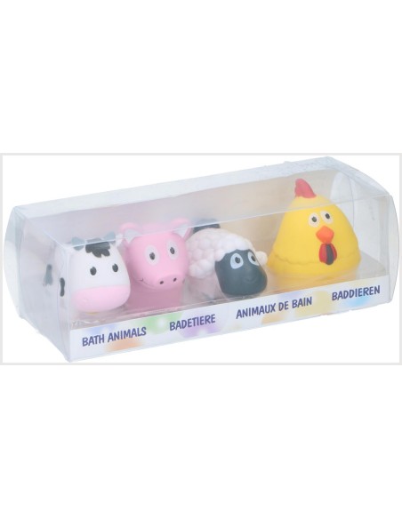 Animales para la bañera - 4 piezas