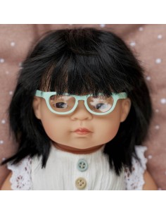 Muñeca asiática con gafas -... 2