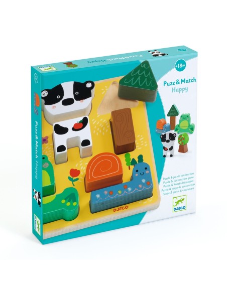 Encaixable Puzz & Match Happy
