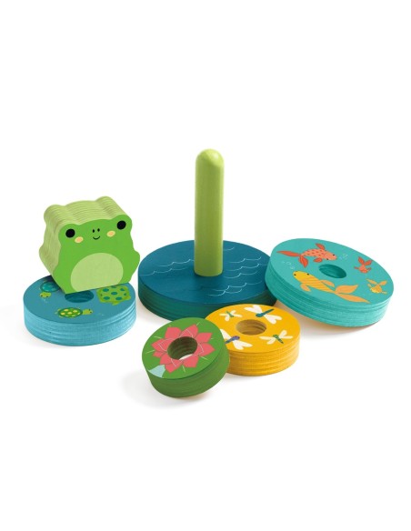 Encaixable Puzz & Stack Rainbow