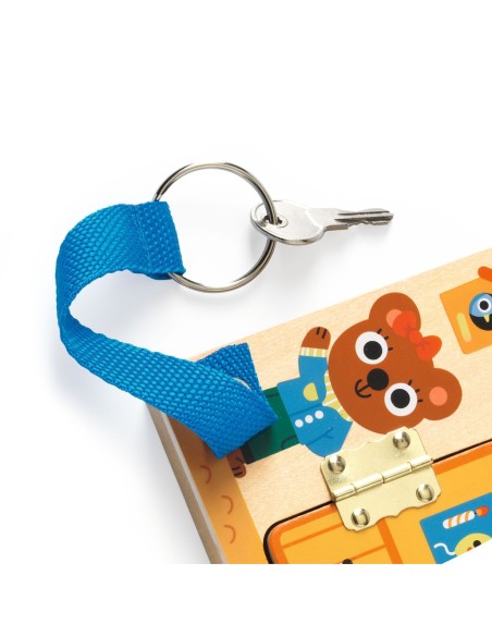 Cabanalock - Casita con cerraduras de madera