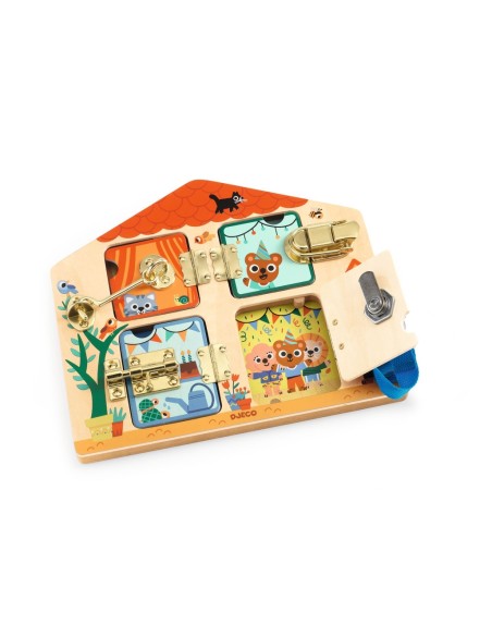 Cabanalock - Casita con cerraduras de madera