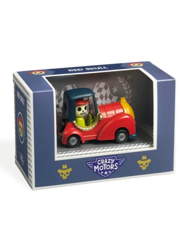 Cotxe Crazy Motors - Red Skull