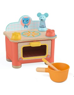 Cocina de juguete de madera...