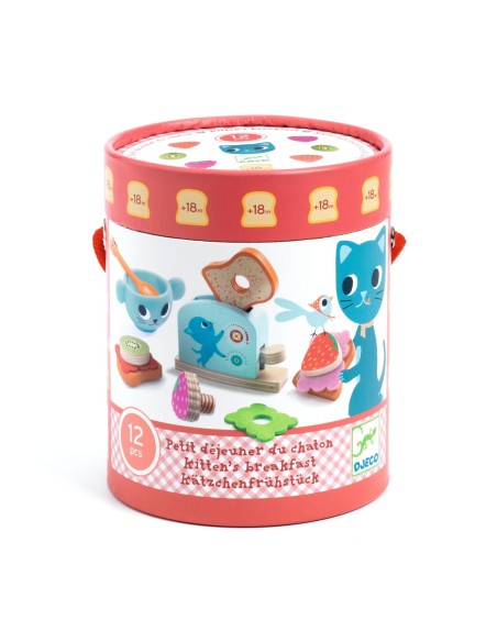 Conjunto de desayuno de juguete - Gatitos