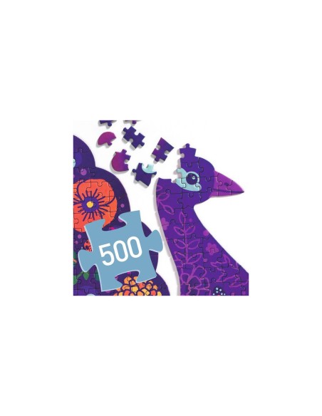 Puzzle Art Pavo Real - 500 piezas