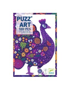 Puzzle Art Pavo Real - 500...