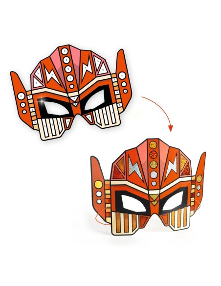 Manualidad DIY - Máscaras Super Robots