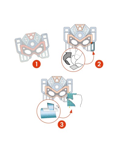Manualitat DIY - Màscares Super Robots