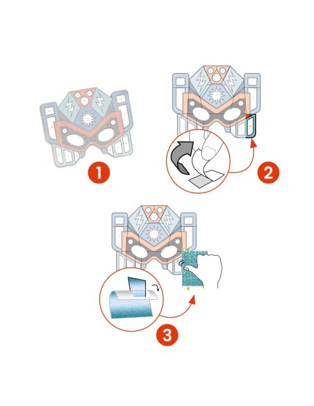 Manualidad DIY - Máscaras Super Robots