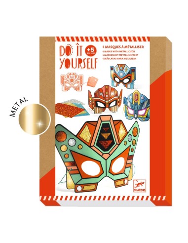 Manualitat DIY - Màscares Super Robots