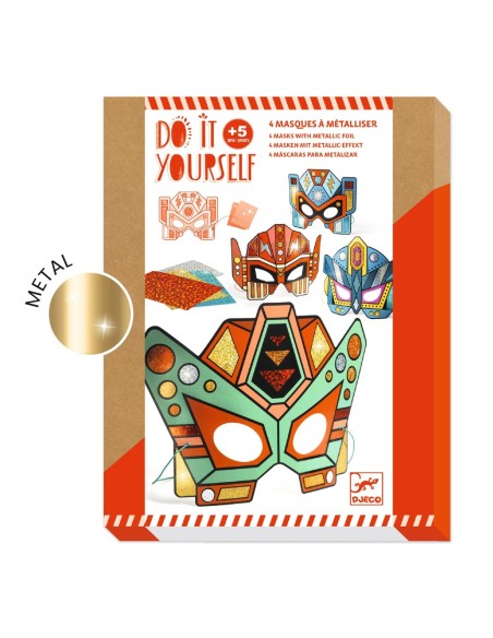 Manualitat DIY - Màscares Super Robots