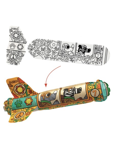 Manualidad DIY - Aviones para pintar