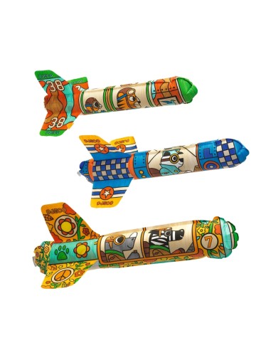 Manualidad DIY - Aviones para pintar