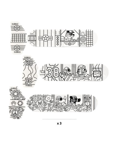 Manualidad DIY - Aviones para pintar