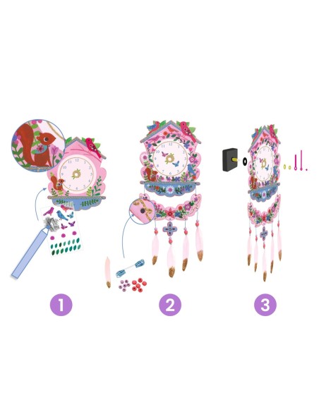 Manualidad Reloj de cuco DIY