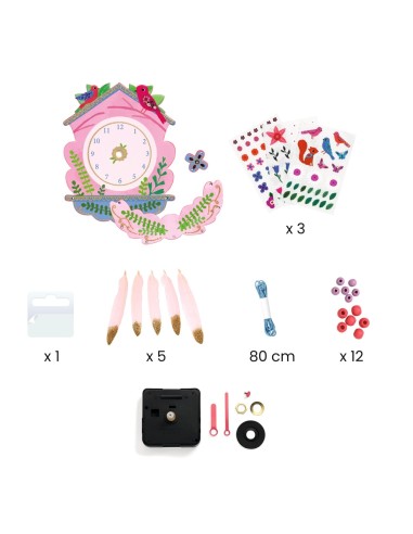 Manualitat Rellotge de bufó DIY