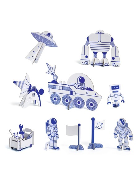 Pinta y Monta tu propio Cohete