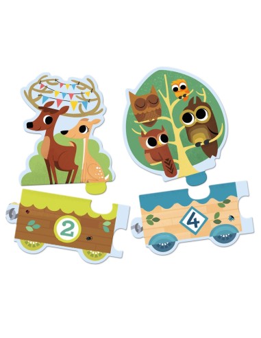 Puzle per aprendre a comptar - 20 peces