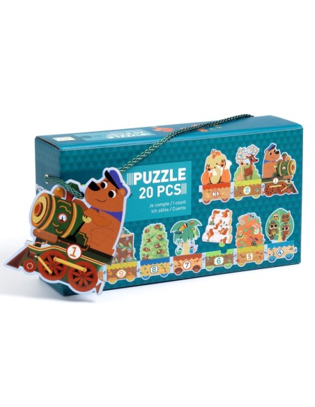 Puzle per aprendre a comptar - 20 peces