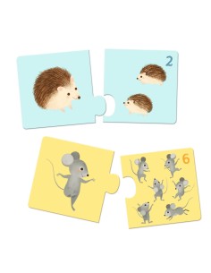 Puzle Dúo - Animales bebé 2