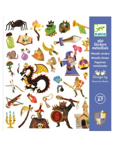 Stickers metalizados...