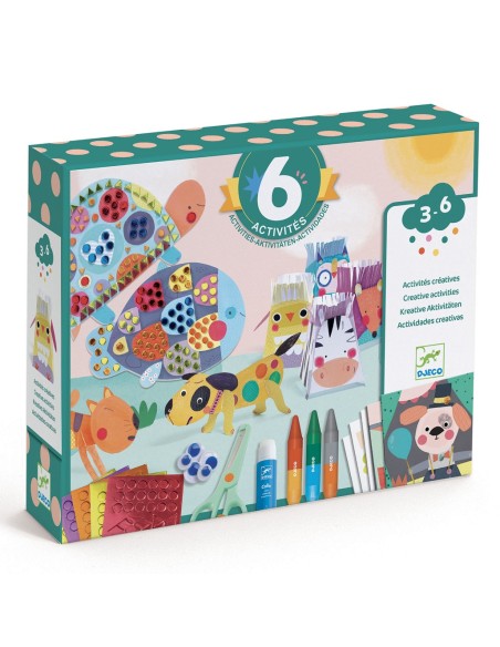 Caja multiactividades creativas - Los animales