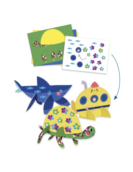 Caja multiactividades creativas - El mar y sus maravillas