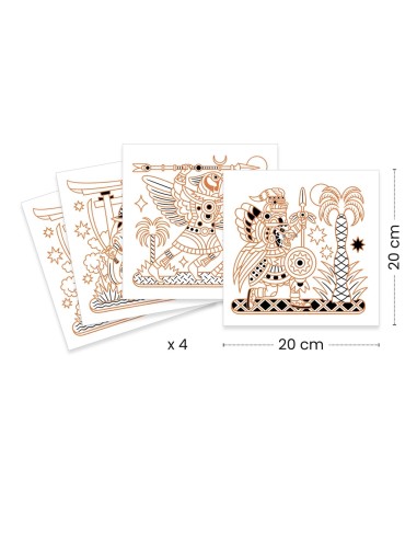 Dibuixos brillants - Animals Guerrers