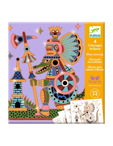 Dibujos brillantes - Animales Guerreros